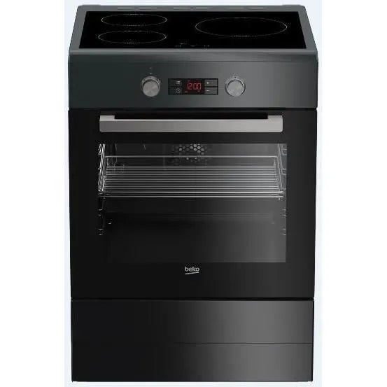 Cuisinière table induction – 3 zones – Four électrique – Catalyse – 60 L – A – L 50 x H 85 cm BEKO FSE58300ACS