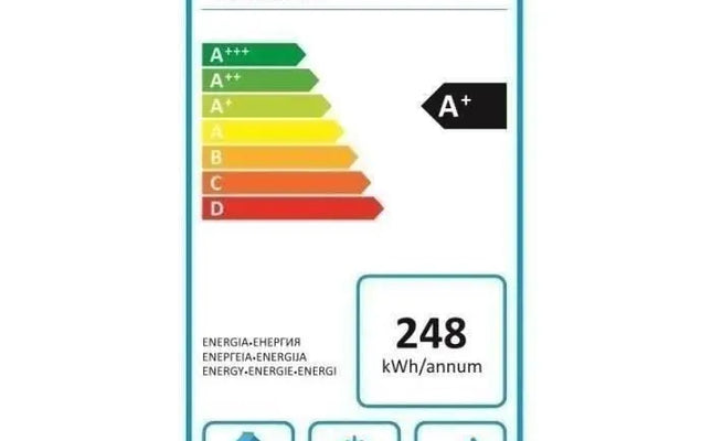 Réfrigérateur combiné – 262L (196L + 66L) – Froid statique – A+ – L 55 x H 180 cm – Noir CONTINENTAL EDISON CEFC262DB