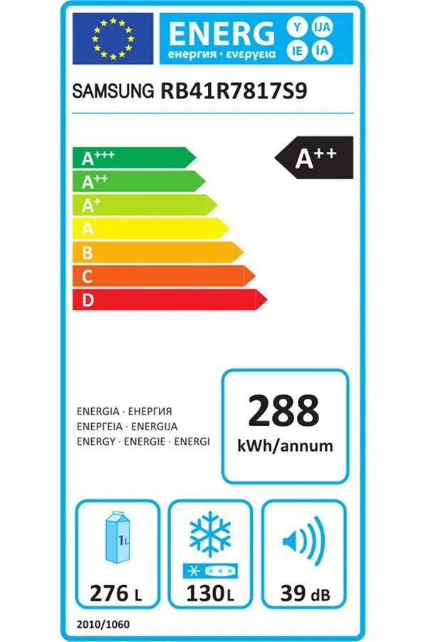 Refrigerateur congelateur en bas SAMSUNG RB41R7817S9